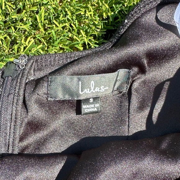 EUC Lulus black three quarter sleeve dress in Small - Picture 5 of 6